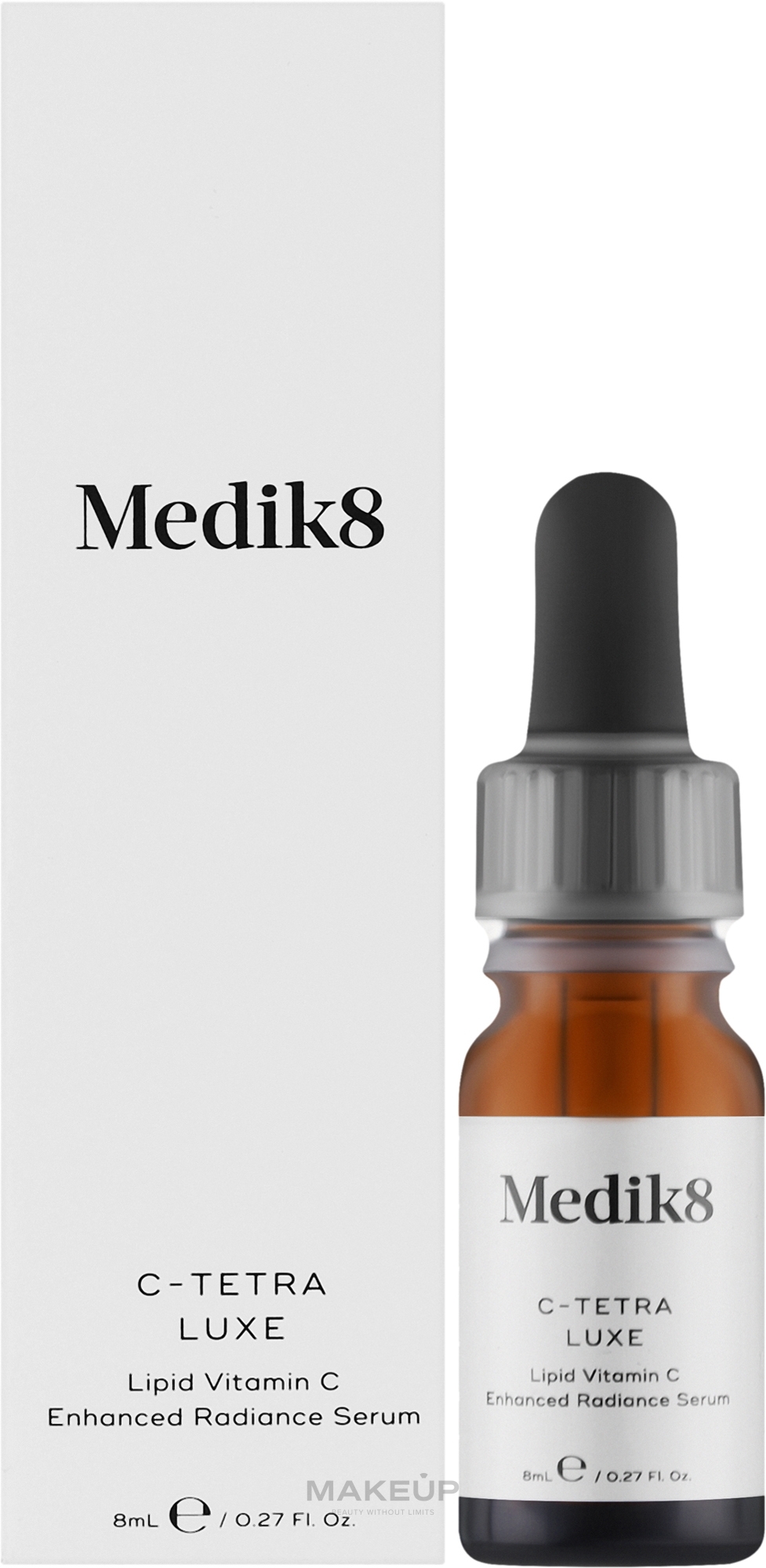 Gesichtsserum - Medik8 C-Tetra Luxe Lipid Vitamin C Enhanced Radiance Serum — Bild 8 ml