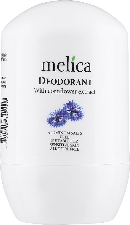 Deo Roll-On mit Kornblumenextrakt - Melica Organic With Cornflower Extract Deodorant