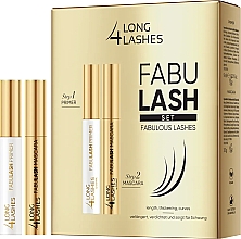 Düfte, Parfümerie und Kosmetik Set - Long4Lashes Fabulash Set (mascara/10g + primer/9ml)