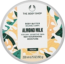 Körperbutter mit Mandelmilch - The Body Shop Almond Milk Vegan Body Butter — Bild N1