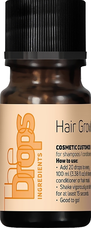 Haarwachstum stimulierender Komplex  - Pharma Group Laboratories The Drops Hair Growth Booster Shot  — Bild N1