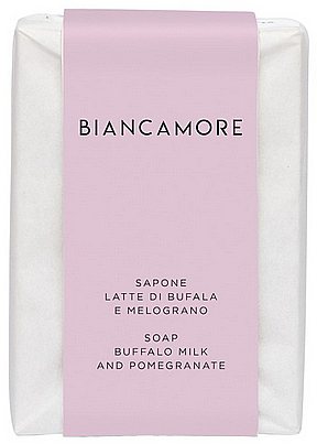 Seife - Biancamore Soap Buffalo Milk And Pomegranate — Bild N1