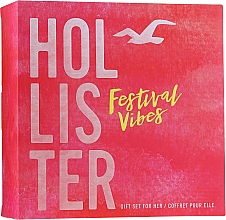 Düfte, Parfümerie und Kosmetik Hollister Festival Vibes For Her - Duftset (Eau de Parfum 50ml + Körperlotion 100ml)