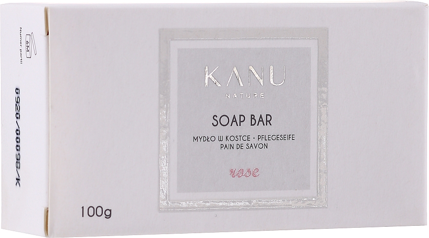 Hand- und Körperseife mit Rose - Kanu Nature Soap Bar Rose — Bild N1