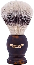 Düfte, Parfümerie und Kosmetik Rasierbürste ecaille - Plisson Original Shaving Brush "High Mountain White" Fibre