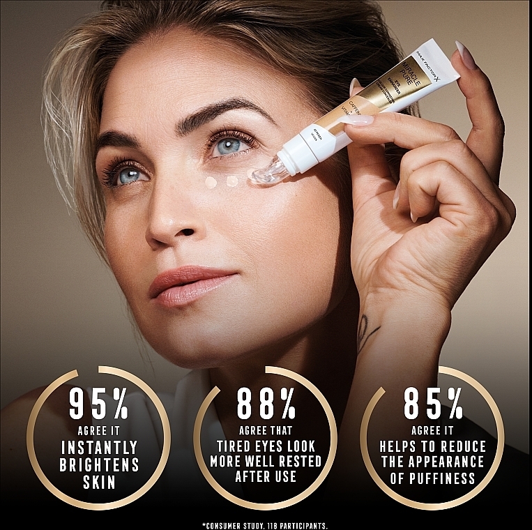 Cremiger Concealer für die Augenpartie - Max Factor Miracle Pure Eye Enhancer Colour Correcting Cream Concealer  — Bild N10