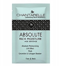 Düfte, Parfümerie und Kosmetik Gesichtsmaske - Chantarelle AbsoluteRich Moisture Age Deffense