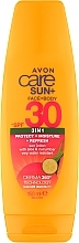 3in1 Sonnenschutzlotion SPF 30 - Avon Care Sun+ 3 in 1 Face + Body Sun Lotion SPF30 — Bild N1