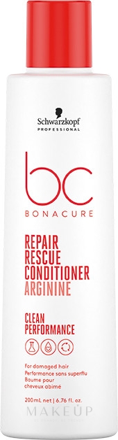 Conditioner für geschädigtes Haar mit Arginin - Schwarzkopf Professional Bonacure Repair Rescue Conditioner Arginine — Bild 200 ml