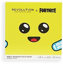Gesichtsmaske mit Banane - Makeup Revolution X Fortnite Peely Banana Mousse Mask — Bild N3