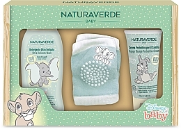 Düfte, Parfümerie und Kosmetik Set - Naturaverde Baby Disney Gift Set (b/wash/200ml + nappy/cr/100ml + knee pads)