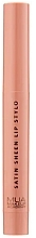 Satin-Lippenstift  - MUA Satin Sheen Lip Stylo — Bild N1