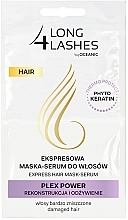 Düfte, Parfümerie und Kosmetik Nährendes Haarmaske-Serum - Long4Lashes Hair Plex Power