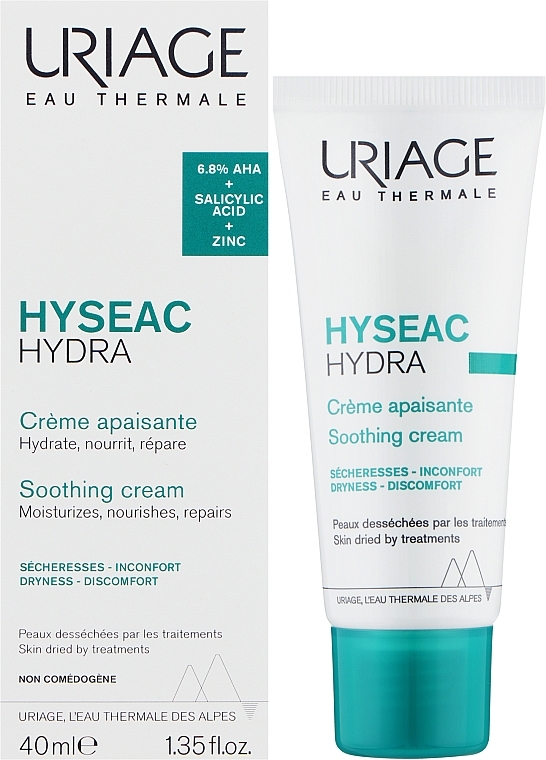 Aufbauende Pflegecreme für fettige und zu Akne neigende Haut - Uriage Hyseac R Restructuring Skin Care — Bild N2