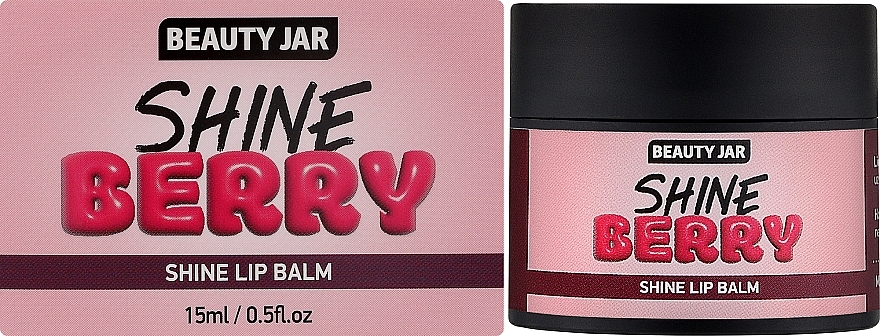 Lippenbalsam Shine Berry - Beauty Jar Shine Berry Lip Balm  — Bild N2