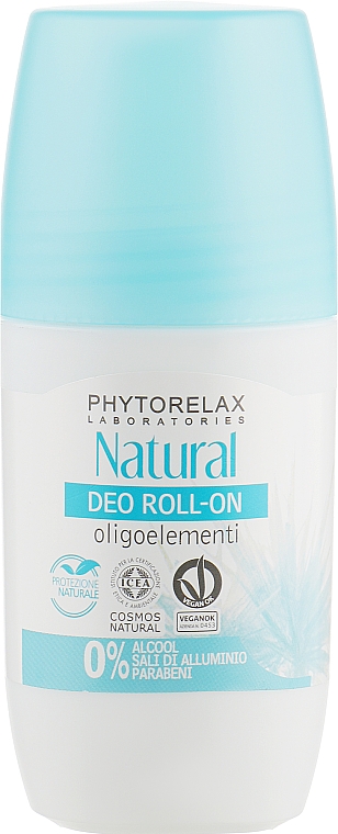 Deo Roll-on - Phytorelax Laboratories Natural Roll-On Deo with Oligoelements — Bild N1