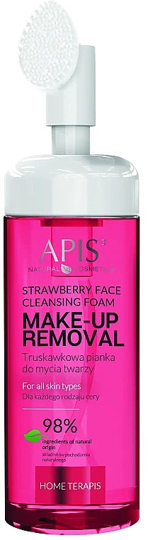 Gesichtsreinigungsschaum - APIS Professional Home Terapis Make-Up Removal Strawberry Face Cleansing Foam — Bild N1