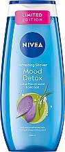 Erfrischendes Duschgel - Nivea Mood Detox Lotus Flower & Sea Salt Refreshing Shower — Bild N1