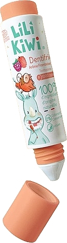Natürliche Zahnpasta mit Fluorid 1000 ppm Himbeere und Litschi - Lilikiwi Natural 1000 Ppm Fluoride Toothpaste — Bild N1