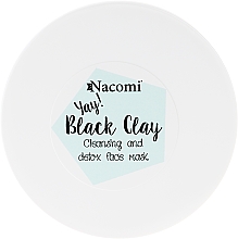 Reinigungsmaske für empfindliche und normale Haut - Nacomi Black Clay — Bild N1