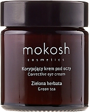 Korrigierende Augencreme mit grünem Tee - Mokosh Cosmetics Green Tea Corrective Eye Cream — Bild N3