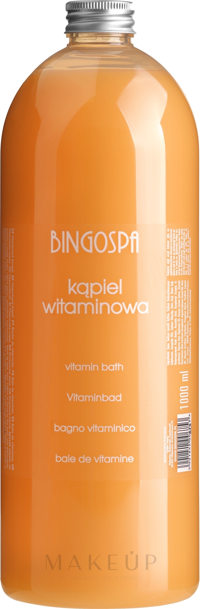 Schaumbad mit Vitaminen - BingoSpa Vitamin Bath — Bild 1000 ml