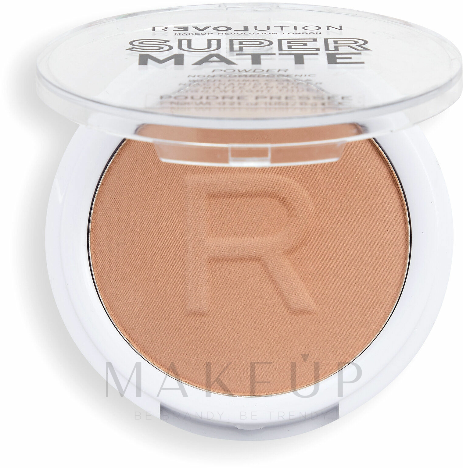 Mattierendes Gesichtspuder - Makeup Revolution Super Matte Powder — Bild Beige