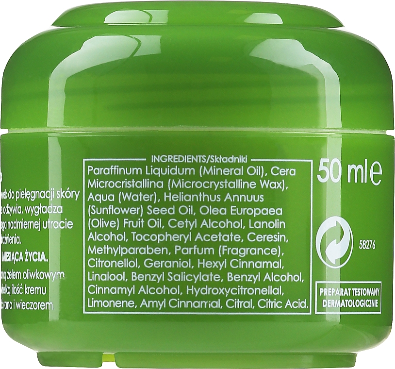 Gesichtscreme mit Olivenöl für trockene und normale Haut - Ziaja Natural Olive Cream — Foto N2