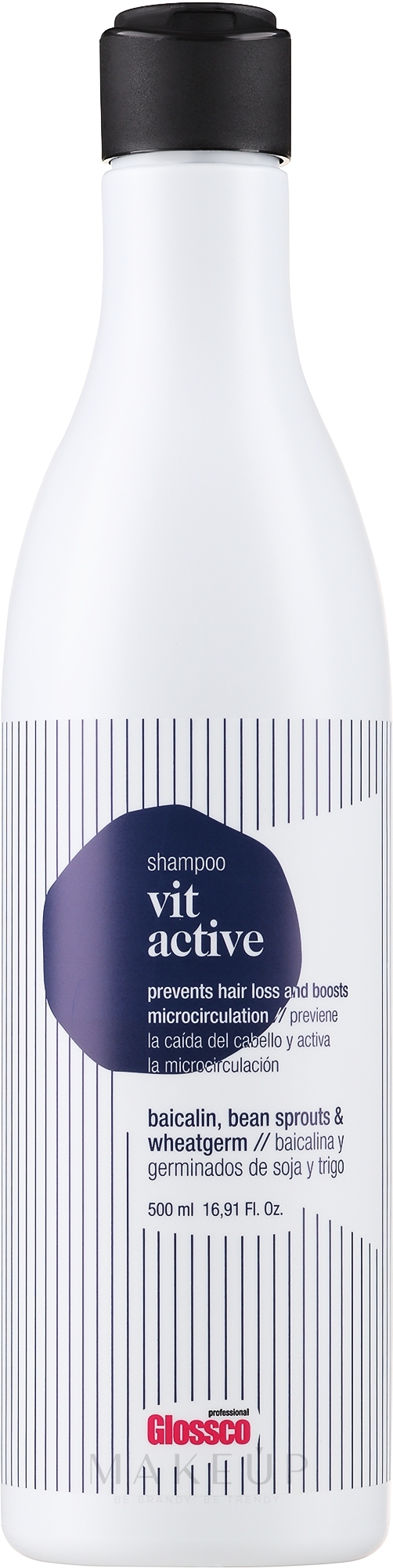 Shampoo gegen Haarausfall - Glossco Treatment Vit Active Shampoo — Bild 500 ml