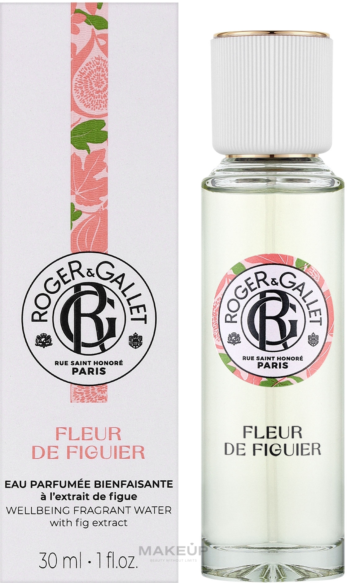 Roger&Gallet Fleur de Figuier Wellbeing Fragrant Water - Aromatisches Wasser — Bild 30 ml