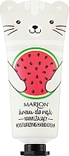 Düfte, Parfümerie und Kosmetik Feuchtigkeitsspendende Handcreme mit Wassermelonenextrakt und Avocadoöl - Marion Moisturizing Hand Cream