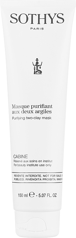 Aktiv talgregulierende Reinigungsmaske - Sothys Purifying Two-Clay Mask — Bild N3