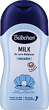 Düfte, Parfümerie und Kosmetik Körpermilch mit Sheabutter und Sonnenblumenöl für empindliche Babyhaut - Bubchen Milk