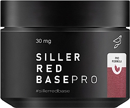 Camouflage-Basis für Nagellack 30 ml - Siller Professional Red Base Pro — Bild N1