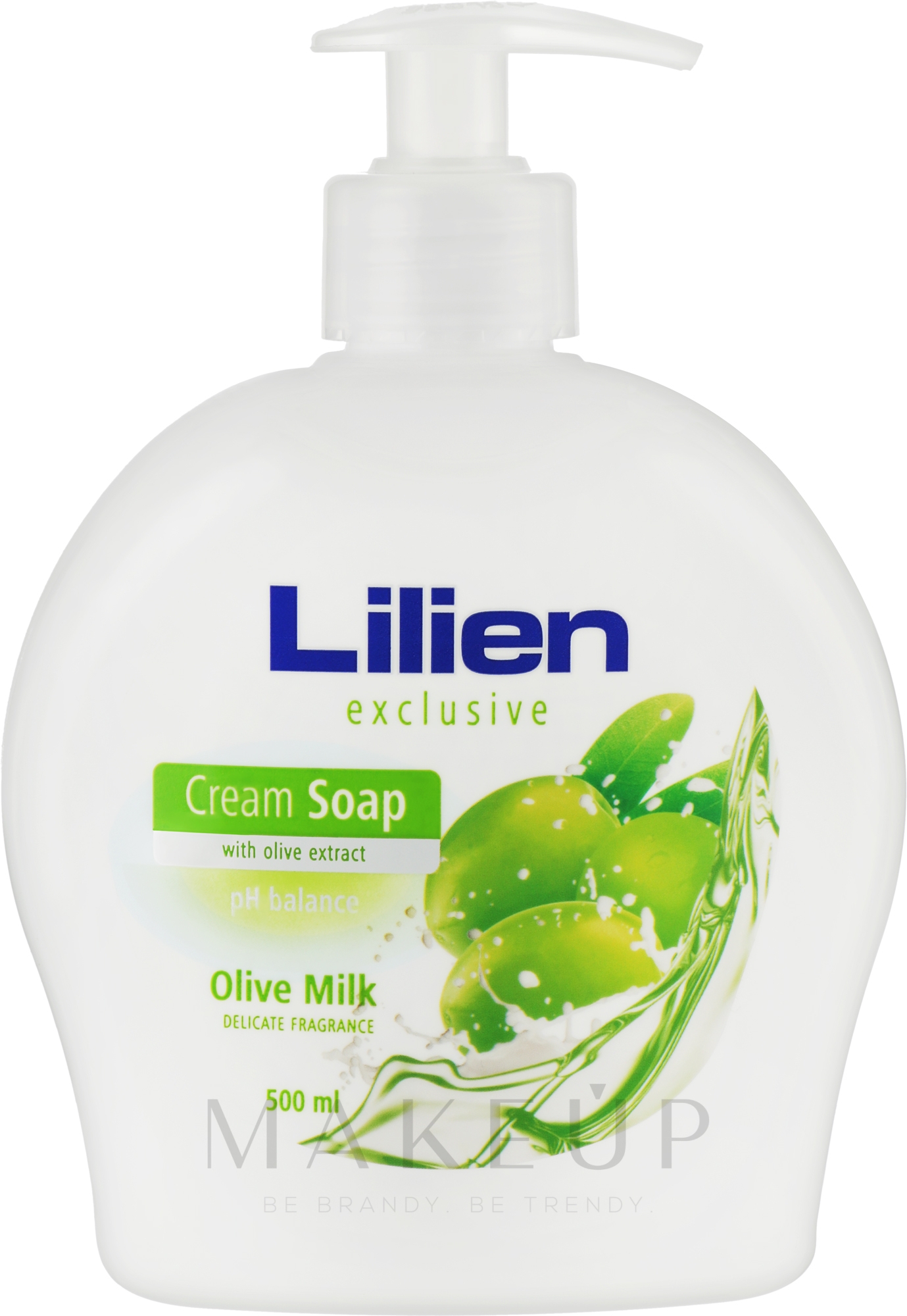 Flüssige Cremeseife "Olivenmilch" - Lilien Olive Milk Cream Soap — Bild 500 ml
