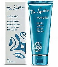 Intensiv pflegende und feuchtigkeitsspendende Handcreme mit Hibiskus, Monoi-Öl, weißer Orchidee, Panthenol und Mangobutter - Dr. Spiller Manaru Hand Cream — Bild N1