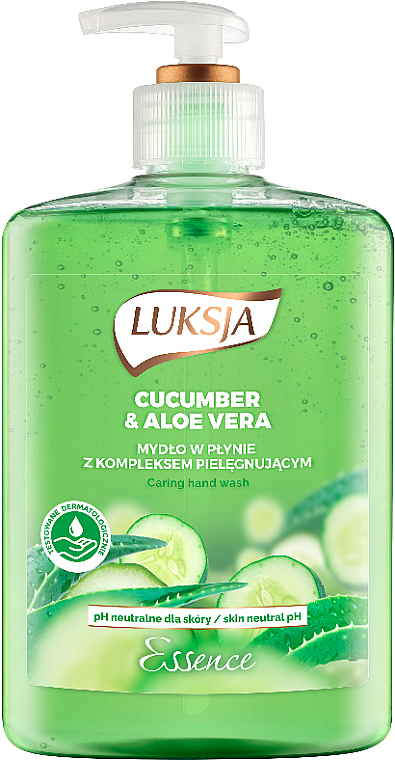 Flüssigseife mit Gurken und Aloe Vera - Luksja Cucumber & Aloe Vera