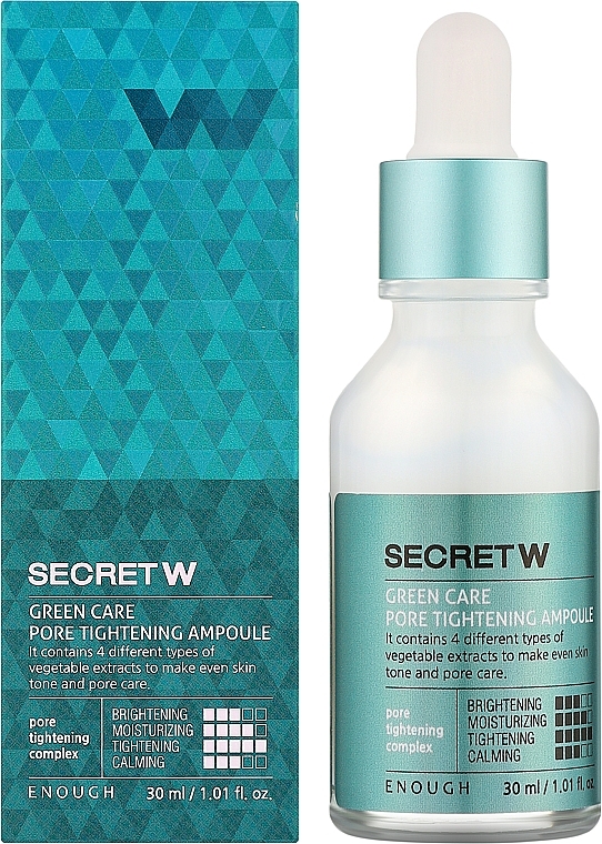 Gesichtsserum - Enough Secret W Green Care Pore Tightening Ampoule — Bild N2