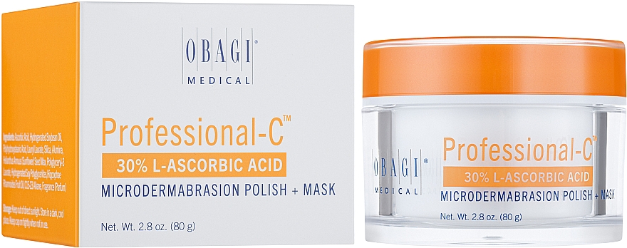 Maske-Peeling mit 30% Vitamin C - Obagi Medical Professional-C Microdermabrasion Polish + Mask — Bild N1