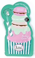 Düfte, Parfümerie und Kosmetik Vitalisierende Handmaske in Handschuh-Form mit Jasmin und grünem Tee - Le Mini Macaron Hand Mask Jasmine Green Tea