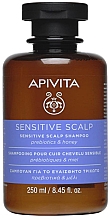 Kopfhautshampoo mit Präbiotika und Honig - Apivita Sensitive Scalp Sensitive Scalp Shampoo Prebiotics & Honey — Bild N1