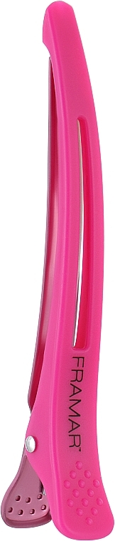 Krokodil-Haarspange rosa - Framar Elastic Sectioning Hair Clips — Bild N1