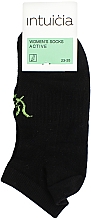 Düfte, Parfümerie und Kosmetik Socken 265 schwarz WS1 SUMMER SPORT 002 black - Intuicia