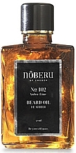 Düfte, Parfümerie und Kosmetik Bartöl - Noberu Of Sweden №102 Amber Lime Feather Beard Oil
