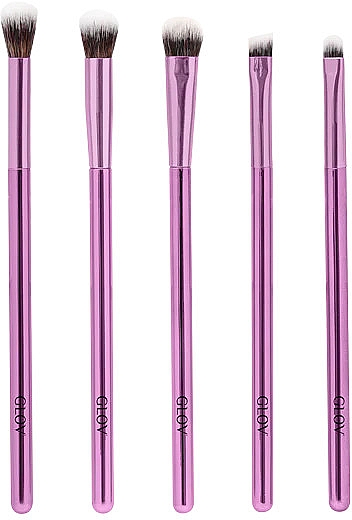Make-up Pinselset 5-tlg. - Glov Eye Makeup Brushes Purple — Bild N1