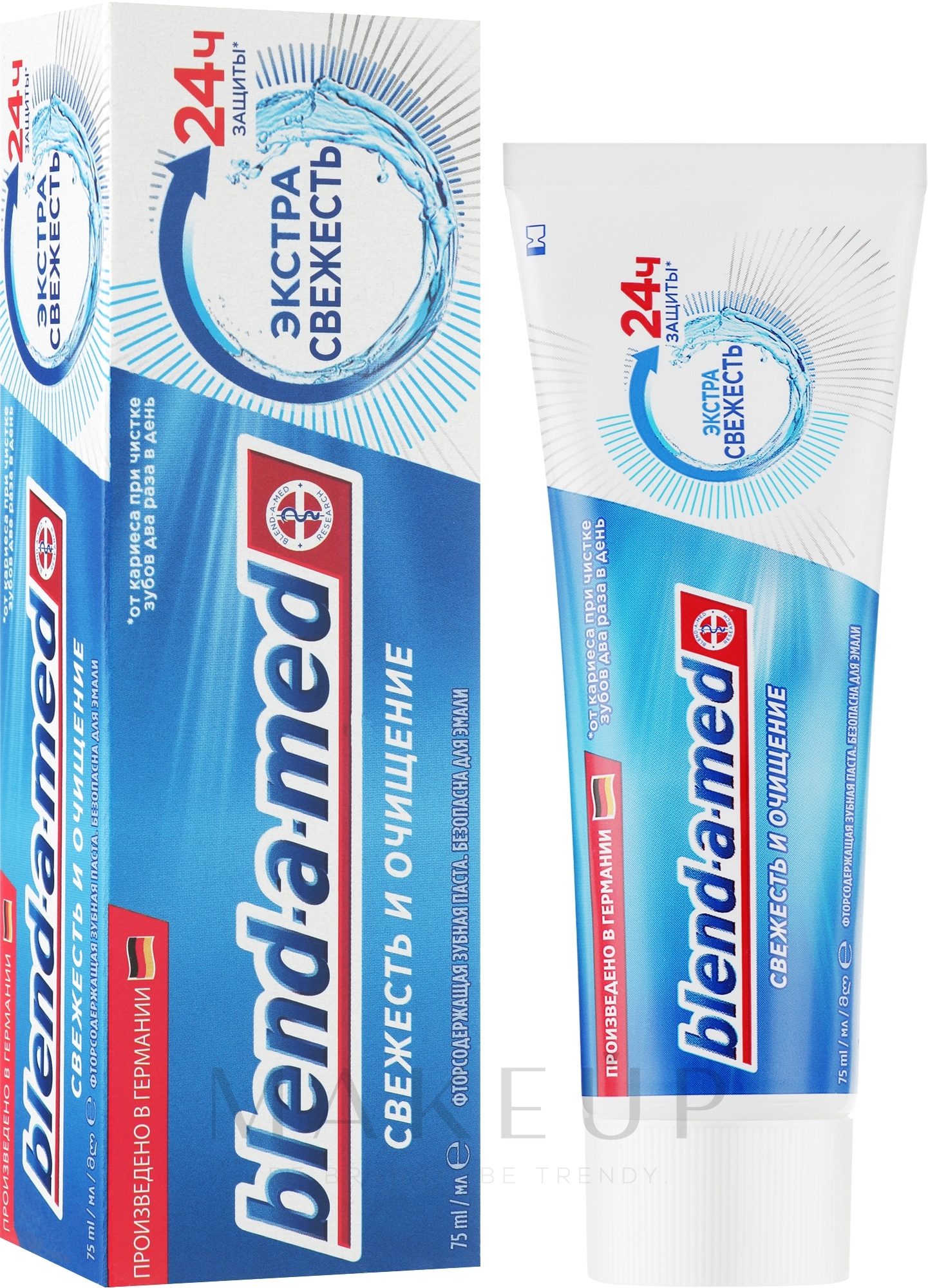 Zahnpasta Extra Frisch Clean für Rundumschutz - Blend-a-med Extra Fresh Clean Toothpaste — Bild 75 ml
