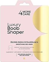 Düfte, Parfümerie und Kosmetik Glättende Gel-Maske - More4Care Luxury Boob Shaper Smoothing Gel-Mask
