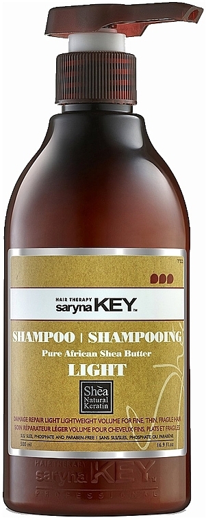 Revitalisierendes Shampoo - Saryna Key Light Pure African Shea Butter Shampoo — Bild N1