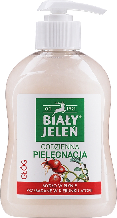 Hypoallergene Flüssigseife mit Weißdornextrakt - Bialy Jelen Hypoallergenic Premium Soap Extract Hawthorn