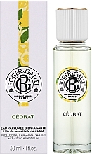 Roger&Gallet Cedrat Wellbeing Fragrant Water - Aromatisches Wasser — Bild N2